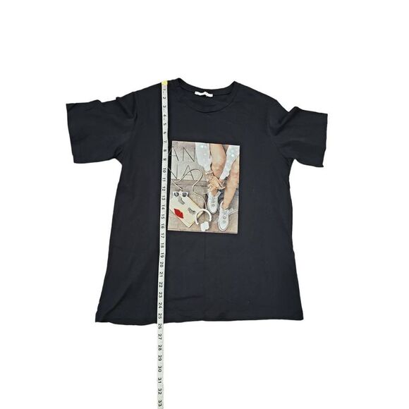 NWOT PEPPER and Mint Rhinestone Graphic tee Size M - Picture 8 of 11